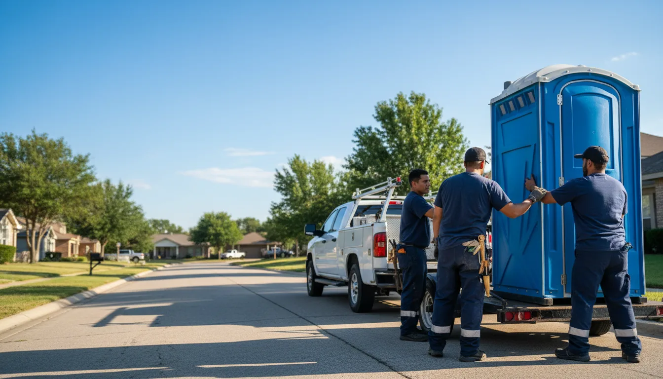Portable Toilet Rental in Deville, LA near me